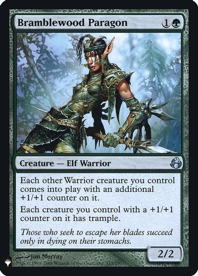 Bramblewood Paragon card art