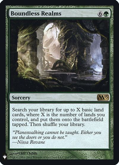 Boundless Realms card art