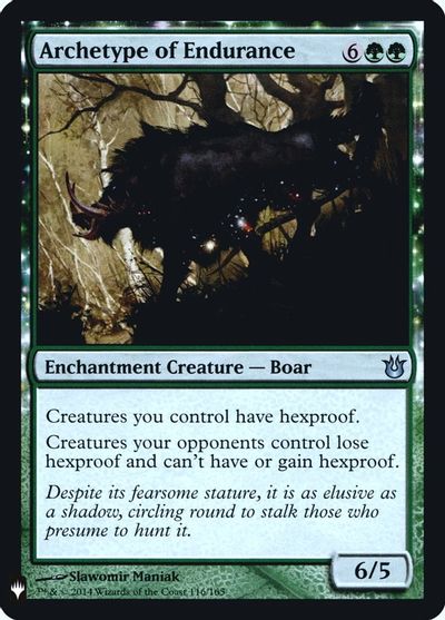 Archetype of Endurance card art