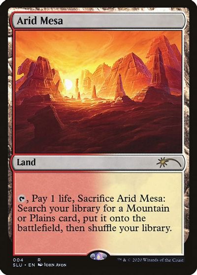 Arid Mesa card art