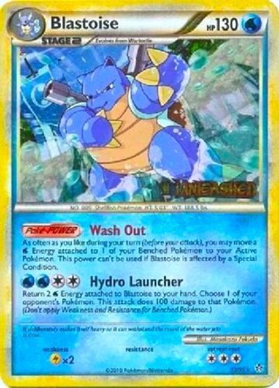 Blastoise - 13/95 (Prerelease) card art