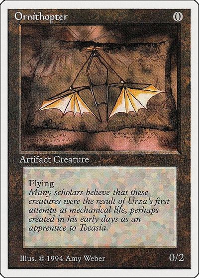 Ornithopter card art