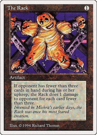 The Rack card art
