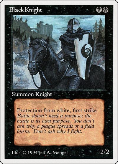 Black Knight card art