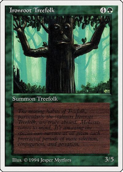 Ironroot Treefolk card art