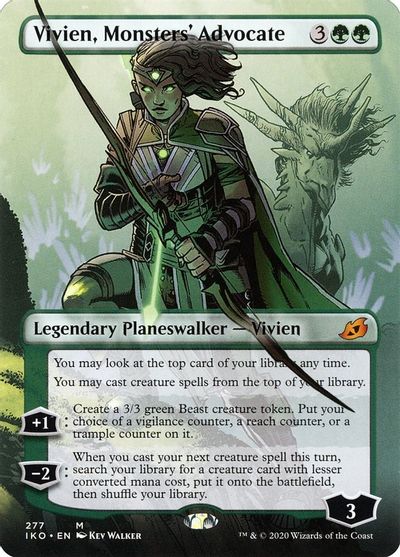 Vivien, Monsters' Advocate (Borderless) card art