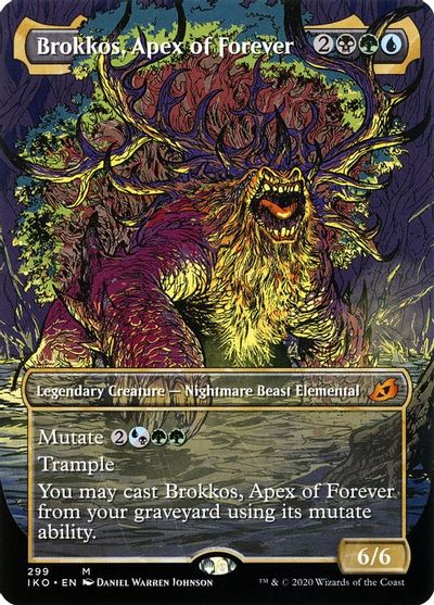 Brokkos, Apex of Forever (Showcase) card art