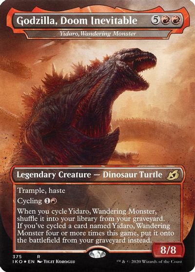 Godzilla, Doom Inevitable - Yidaro, Wandering Monster card art