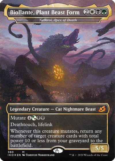 Biollante, Plant Beast Form - Nethroi, Apex of Death card art