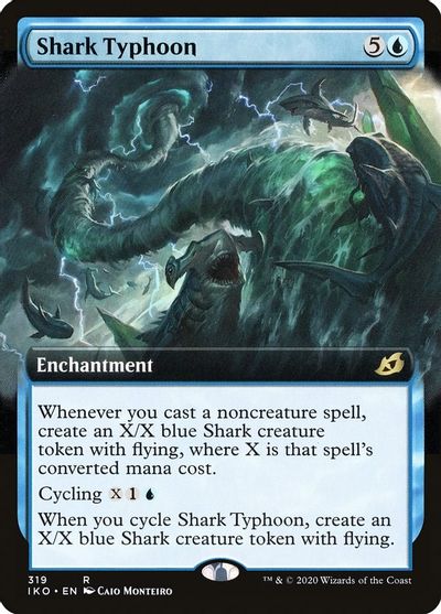 Shark Typhoon (Extended Art) card art