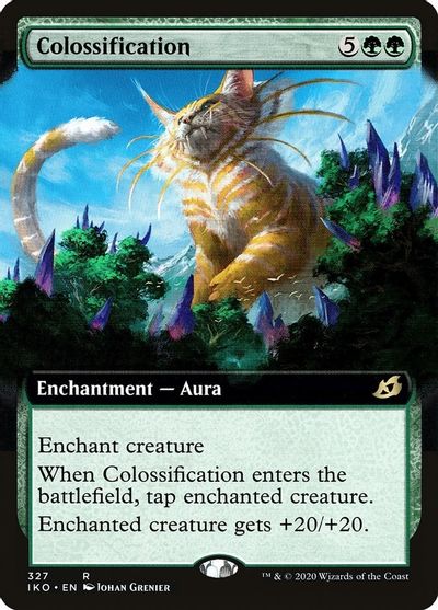 Colossification (Extended Art) card art