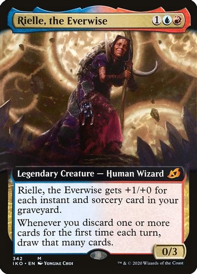 Rielle, the Everwise (Extended Art) card art