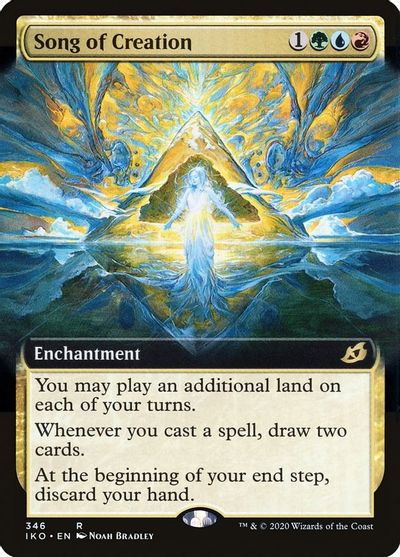 Song of Creation (Extended Art) card art