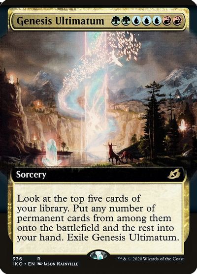 Genesis Ultimatum (Extended Art) card art