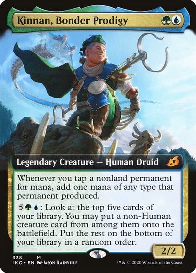 Kinnan, Bonder Prodigy (Extended Art) card art