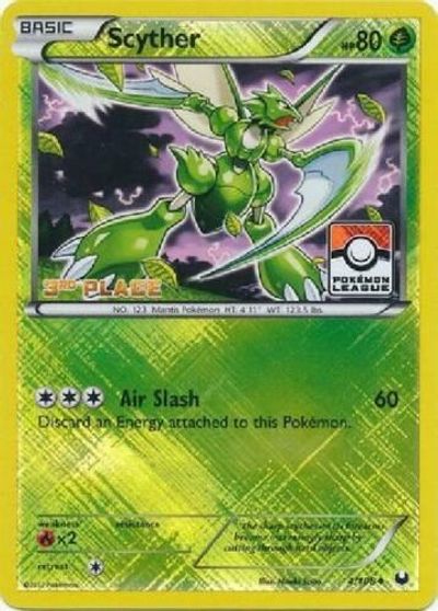 Scyther - 4/108 (Pokemon League) [3rd Place] card art