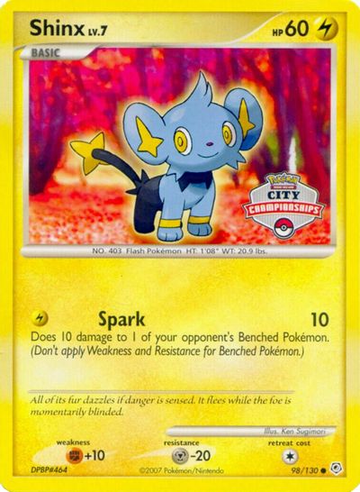 Shinx - 98/130 (City Championships) card art