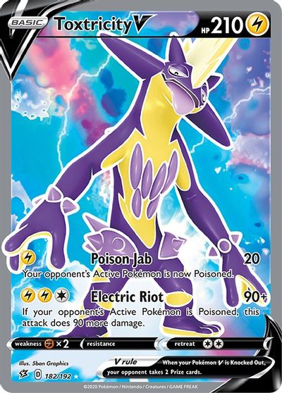 Toxtricity V (Full Art) card art