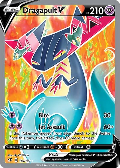 Dragapult V (Full Art) card art
