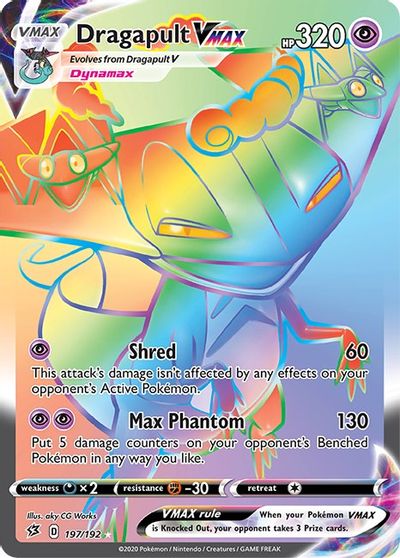 Dragapult VMAX (Secret) card art