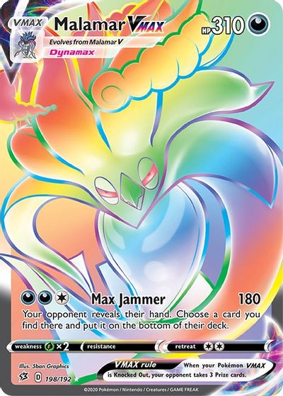 Malamar VMAX (Secret) card art