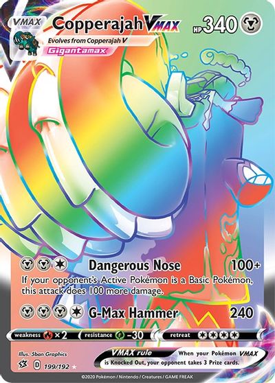 Copperajah VMAX (Secret) card art