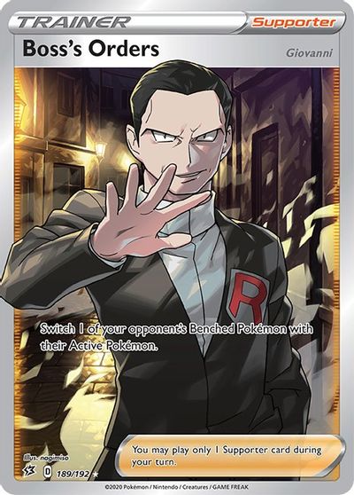 Boss's Orders (Full Art) card art