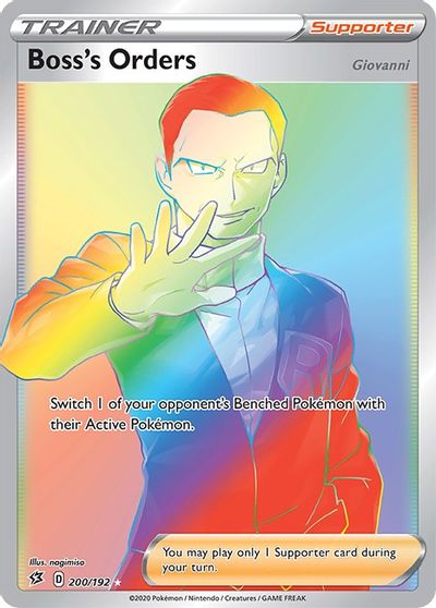 Boss's Orders (Secret) card art