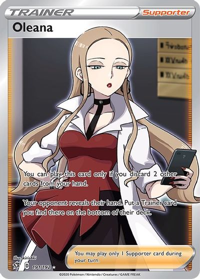 Oleana (Full Art) card art