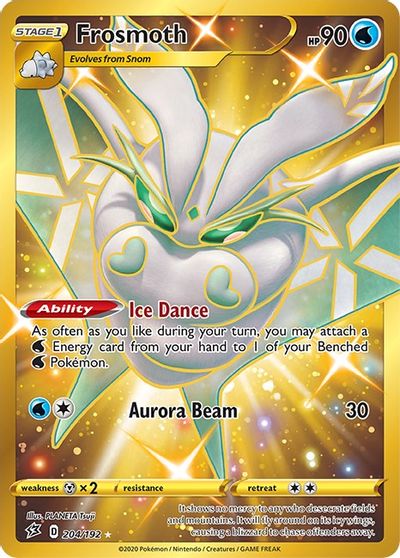 Frosmoth (Secret) card art