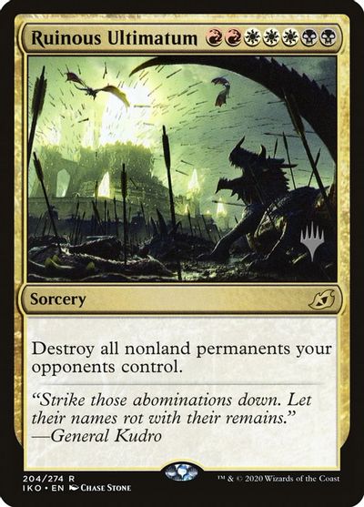 Ruinous Ultimatum card art