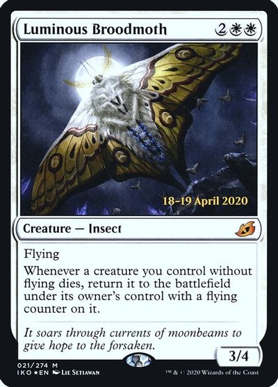 Luminous Broodmoth card art