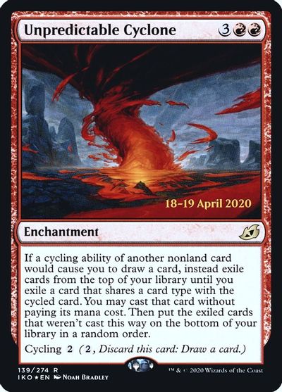 Unpredictable Cyclone card art