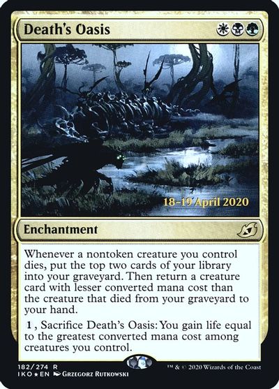 Death's Oasis card art
