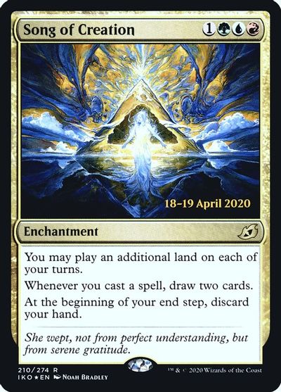 Song of Creation card art