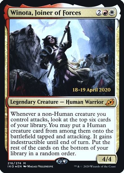 Winota, Joiner of Forces card art