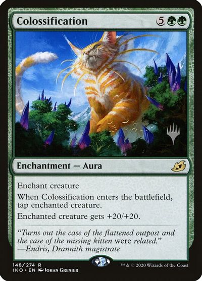 Colossification card art