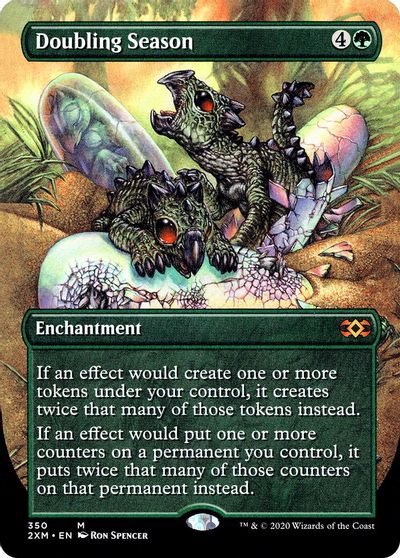Doubling Season (Borderless) card art
