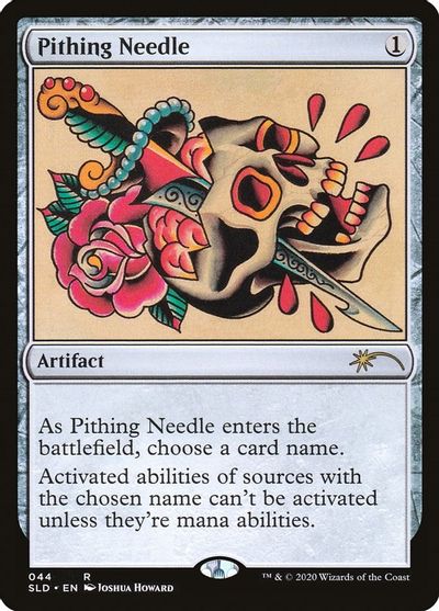 Pithing Needle card art