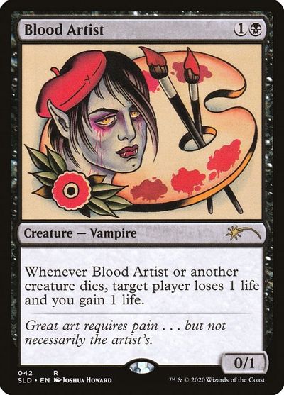 Blood Artist card art