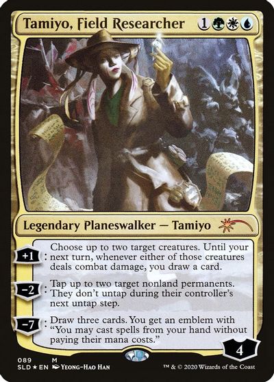 Tamiyo, Field Researcher card art