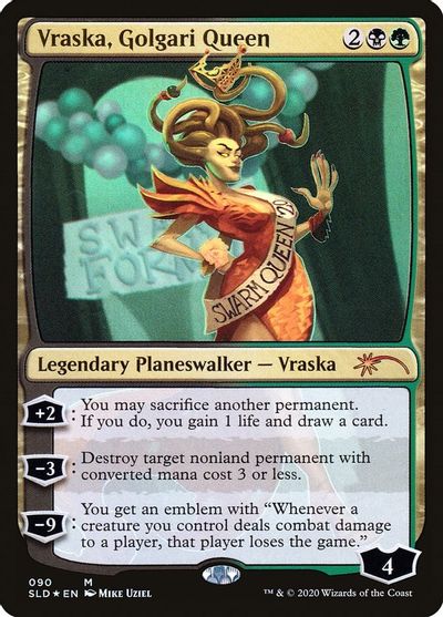 Vraska, Golgari Queen (090) card art