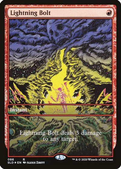 Lightning Bolt (086) card art