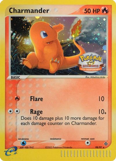 Charmander - 98/97 (City Championships) card art