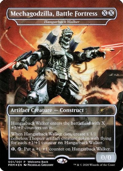 Mechagodzilla, Battle Fortress - Hangarback Walker (Welcome Back Promo) card art