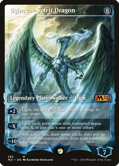 Ugin, the Spirit Dragon (Showcase) card art