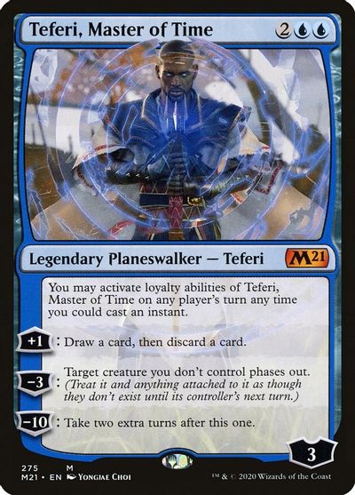 Teferi, Master of Time (275) card art