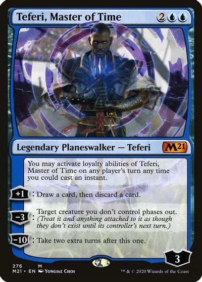 Teferi, Master of Time (276) card art