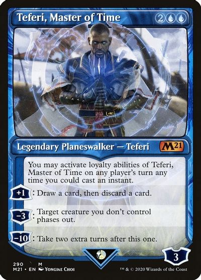 Teferi, Master of Time (Showcase) (290) card art