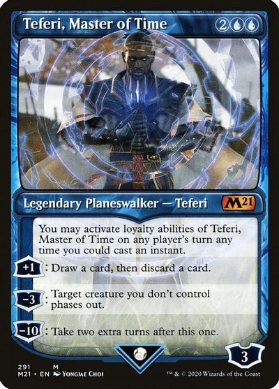 Teferi, Master of Time (Showcase) (291) card art